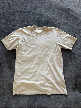 Song For The Mute Pale Gray Crewneck Tee
